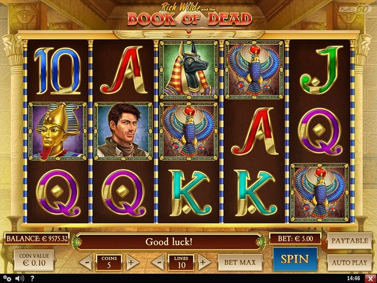 Book of Dead at LuckyTwice